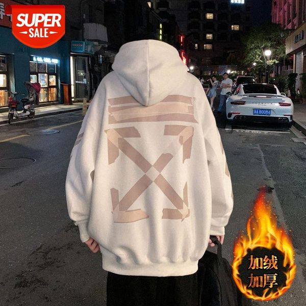 sleeve side slit pocket pattern hooded trendy youth collarless casual white sweater #vp8d, Black
sleeve side slit pocket pattern hooded trendy youth collarless casual white sweater #vp8d, Black