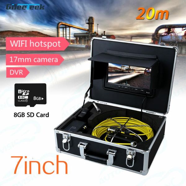 cameras wp70b wifi pipeline drain plumbing sewer video camera 7inch lcd screen pipe inspection with aluminum box
cameras wp70b wifi pipeline drain plumbing sewer video camera 7inch lcd screen pipe inspection with aluminum box
