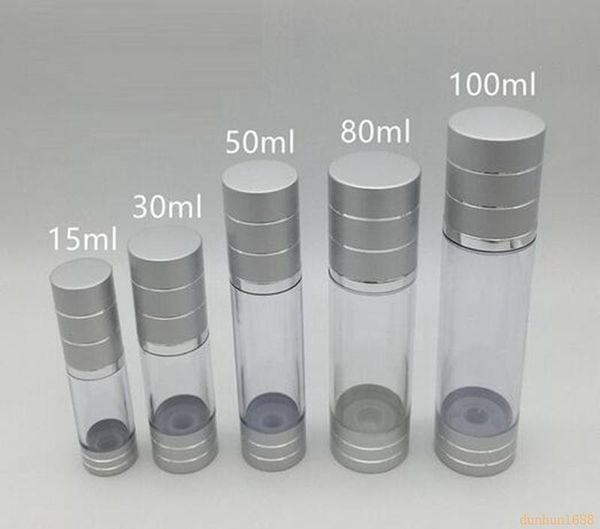 storage bottles & jars 15ml 30ml 50ml 80ml 100ml silver airless bottle cosmetic package vacuum pump lotion travel case#56789
storage bottles & jars 15ml 30ml 50ml 80ml 100ml silver airless bottle cosmetic package vacuum pump lotion travel case#56789
