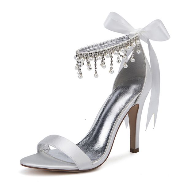 sandals high heels satin pearls tassel wedding open toe ribbon heeled prom evening party dress shoes summer 3efz, Black
sandals high heels satin pearls tassel wedding open toe ribbon heeled prom evening party dress shoes summer 3efz, Black