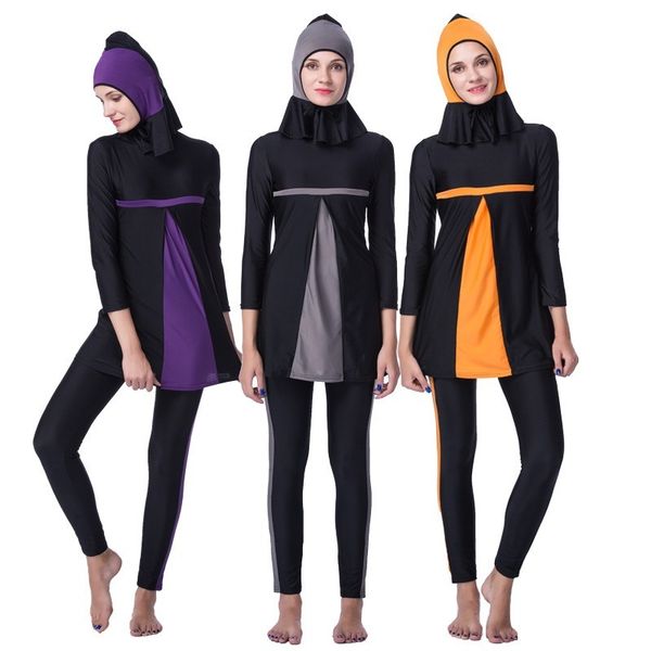 arabic islamic women swim wear 3 piece suits muslim swimwear hijab swimsuit modest swim surf wear sport full suit for swimming, Red
arabic islamic women swim wear 3 piece suits muslim swimwear hijab swimsuit modest swim surf wear sport full suit for swimming, Red