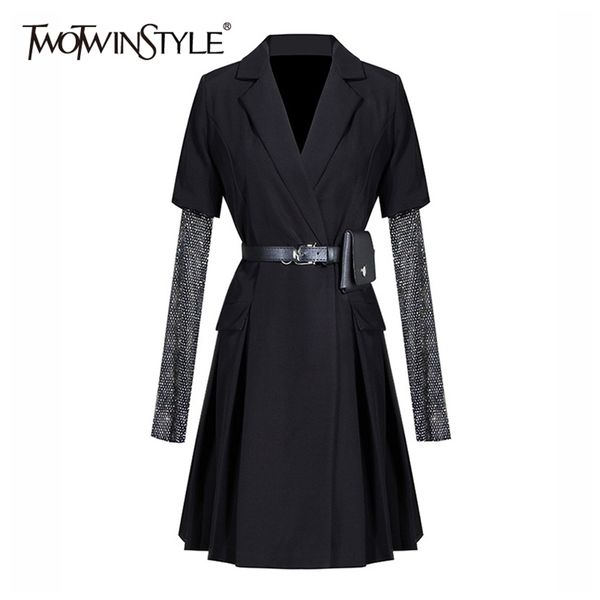 casual patchwork diamonds women dress notched long sleeve high waist hit color blazer suit female clothing 210520, Black;gray
casual patchwork diamonds women dress notched long sleeve high waist hit color blazer suit female clothing 210520, Black;gray