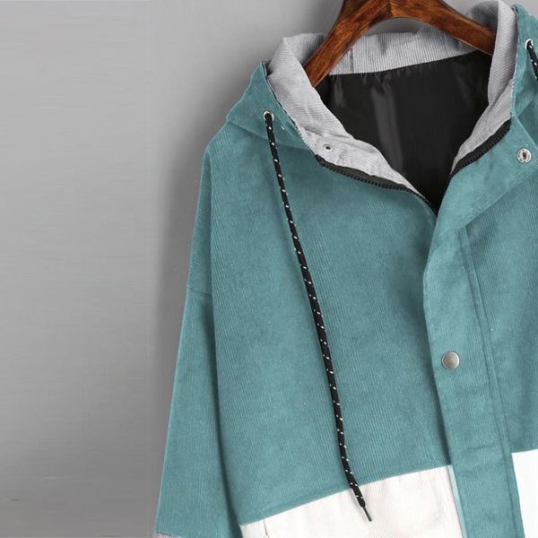 women's jackets windbreaker coats and women baseball-uniform clothes autumn corduroy patchwork oversize zipper, Black;brown
women's jackets windbreaker coats and women baseball-uniform clothes autumn corduroy patchwork oversize zipper, Black;brown