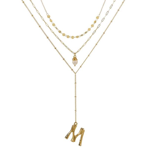 pendant necklaces gold color initial natural freshwater pearl necklace word letter jewelry for women accessories girlfriend gift, Silver
pendant necklaces gold color initial natural freshwater pearl necklace word letter jewelry for women accessories girlfriend gift, Silver