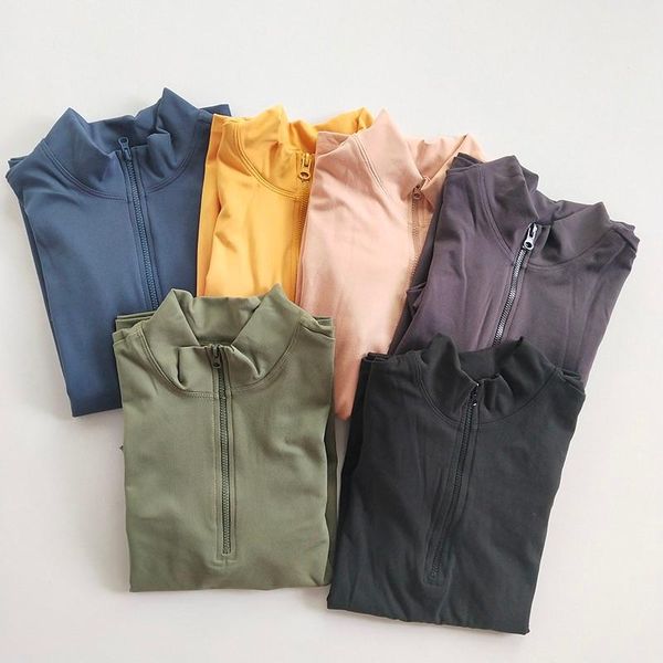 yoga outfit gym fitness women's elastic half zipper sports t-shirt running tight suit long sleeve shirt quick dry
yoga outfit gym fitness women's elastic half zipper sports t-shirt running tight suit long sleeve shirt quick dry