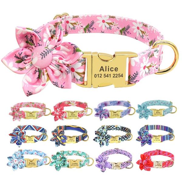 dog collars & leashes fashion printed collar personalized nylon custom pet puppy cat engraved id tag accessories
dog collars & leashes fashion printed collar personalized nylon custom pet puppy cat engraved id tag accessories