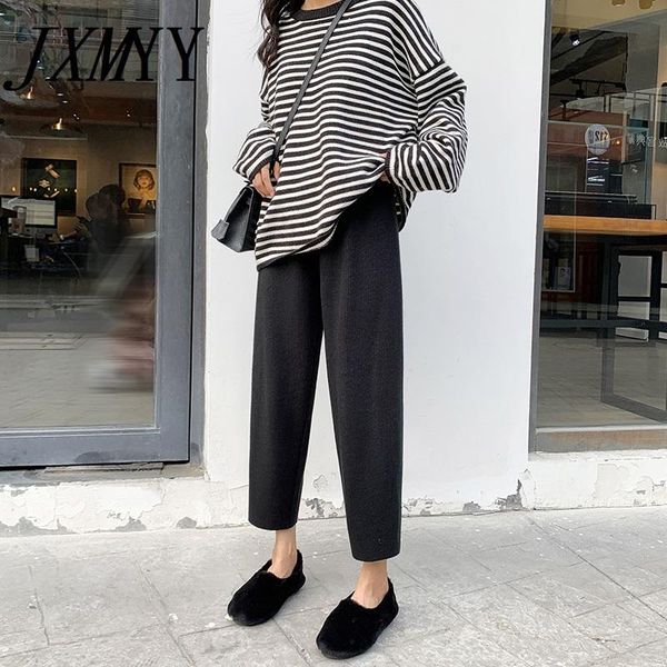 women's pants & capris jxmyy fashion kknitted nine-point casual autumn and winter loose net red wide-leg radish harem, Black;white
women's pants & capris jxmyy fashion kknitted nine-point casual autumn and winter loose net red wide-leg radish harem, Black;white