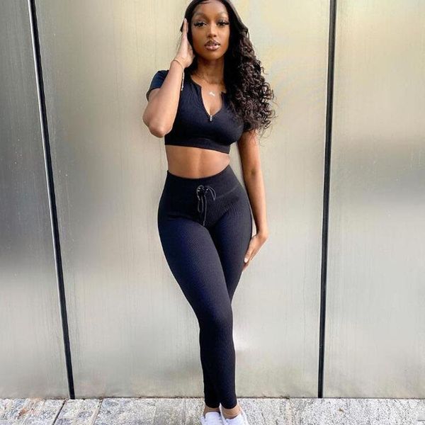 yoga outfit seamless suit for fitness wear women sportwear zipper short sleeve gym leggings set workout clothes women's sport
yoga outfit seamless suit for fitness wear women sportwear zipper short sleeve gym leggings set workout clothes women's sport