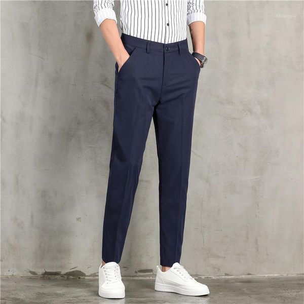 fashion autumn casual wear lightweight pants high waist straight quality cotton color men trousers for men's, Black
fashion autumn casual wear lightweight pants high waist straight quality cotton color men trousers for men's, Black