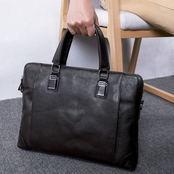 briefcase leather men's bag soft large capacity handbag layer cowhide one shoulder messenger business leisure
briefcase leather men's bag soft large capacity handbag layer cowhide one shoulder messenger business leisure