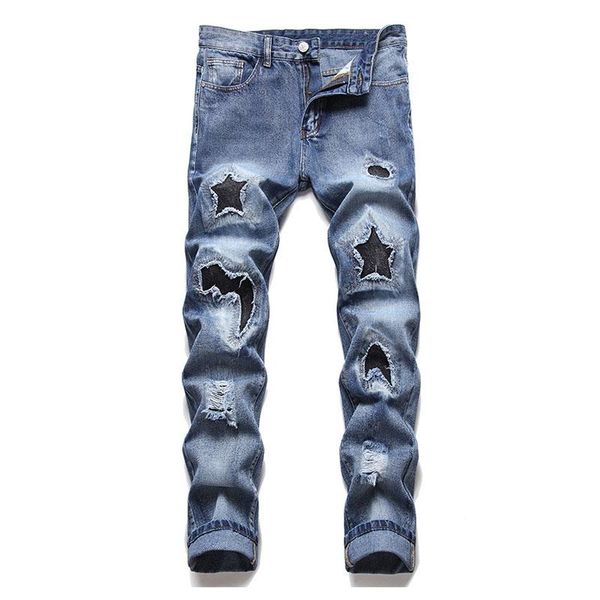 men's jeans kiovno men fashion biker ripped trousers washed hip hop blue denim pants plus size 42 straight
men's jeans kiovno men fashion biker ripped trousers washed hip hop blue denim pants plus size 42 straight