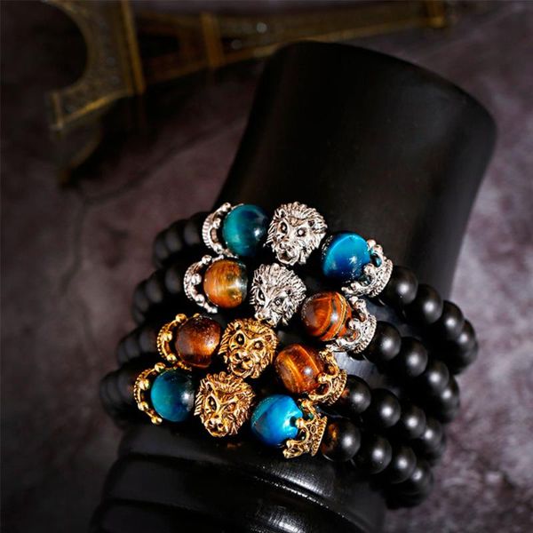 fashion classic lion bracelet men's handmade beaded charm female jewelry accessories bracelets, Golden;silver
fashion classic lion bracelet men's handmade beaded charm female jewelry accessories bracelets, Golden;silver