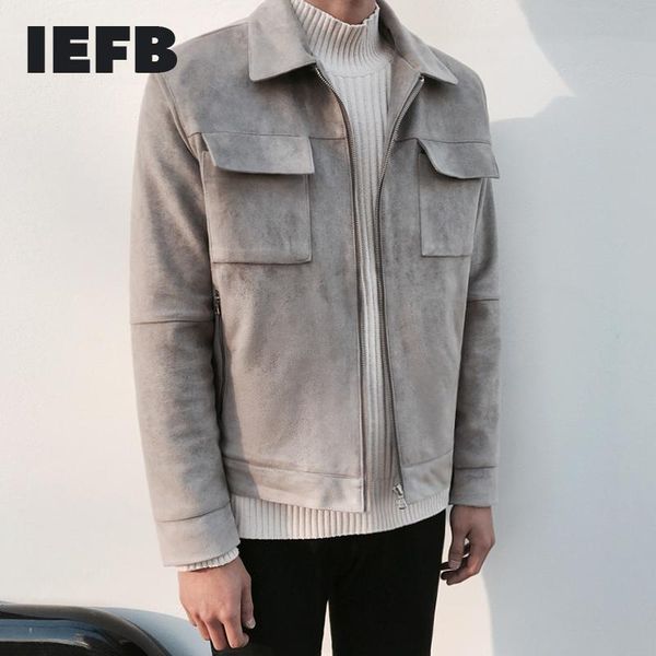 men's jackets iefb cloth suede shorts style jacket autumn winter 2021 korean fashion casual lapel long sleeve manys pockets 9y4296, Black;brown
men's jackets iefb cloth suede shorts style jacket autumn winter 2021 korean fashion casual lapel long sleeve manys pockets 9y4296, Black;brown