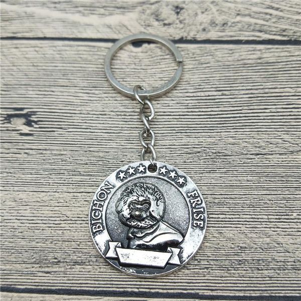 keychains trendy retro bichon frise key chains fashion pet dog jewellery keychain bag keyring for women men, Silver
keychains trendy retro bichon frise key chains fashion pet dog jewellery keychain bag keyring for women men, Silver
