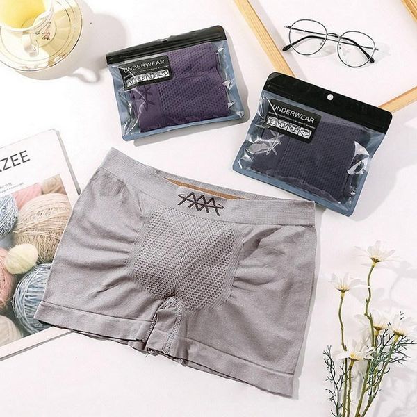 underpants muyogrt male panties cotton mens underwear breathable man boxers solid soft comfortable u convex pouch men shorts, Black;white
underpants muyogrt male panties cotton mens underwear breathable man boxers solid soft comfortable u convex pouch men shorts, Black;white