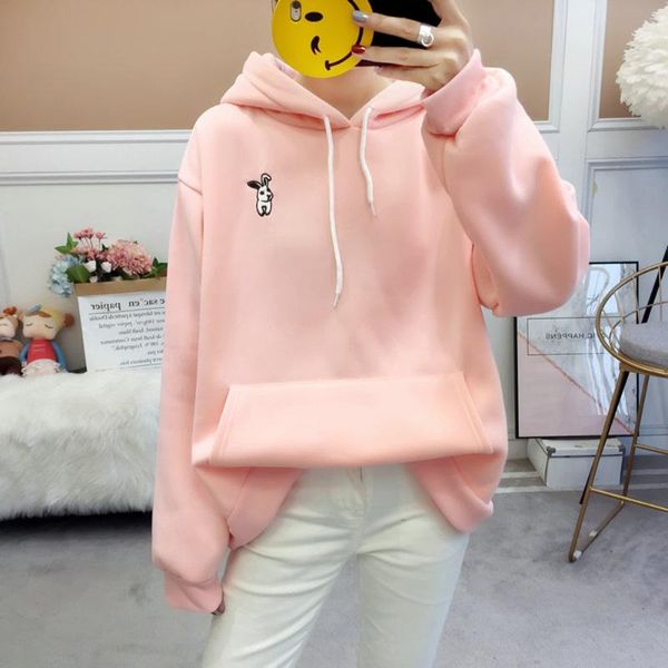 women's hoodies & sweatshirts pink ear 2021 sweatshirt women winter warm hoodie with front pocket sudadera mujer, Black
women's hoodies & sweatshirts pink ear 2021 sweatshirt women winter warm hoodie with front pocket sudadera mujer, Black