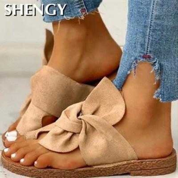 shengy new women summer slippers fashion solid butterfly-knot women shoes flip flops casual beach ladies plus size slippers y0804, Black
shengy new women summer slippers fashion solid butterfly-knot women shoes flip flops casual beach ladies plus size slippers y0804, Black