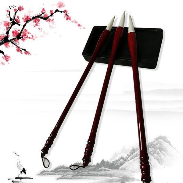 3pcs/set handmade chinese calligraphy brush hourse hair traditional pen for woolen regular script art painting writing supplies
3pcs/set handmade chinese calligraphy brush hourse hair traditional pen for woolen regular script art painting writing supplies
