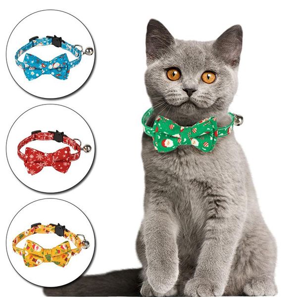 cat collars & leads santa snowflake snowman print pet puppy bow ties christmas cats collar merry bells holiday pets acce
cat collars & leads santa snowflake snowman print pet puppy bow ties christmas cats collar merry bells holiday pets acce