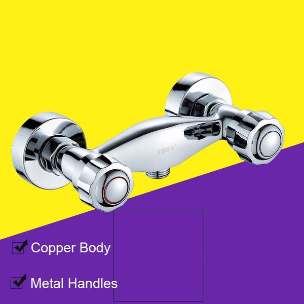 brass bath shower faucets mixer double handle wall mounted cold water bathroom tap shattaf valve banheiro torneira sets
brass bath shower faucets mixer double handle wall mounted cold water bathroom tap shattaf valve banheiro torneira sets