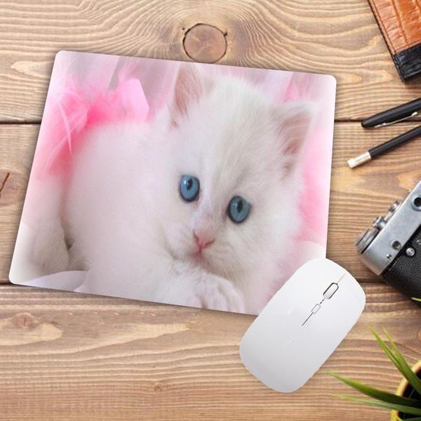 mouse pads & wrist rests 22x18cm cute white cats animal gaming mousepad small gams pad player anti-slip rubber computer desk mat laptop
mouse pads & wrist rests 22x18cm cute white cats animal gaming mousepad small gams pad player anti-slip rubber computer desk mat laptop