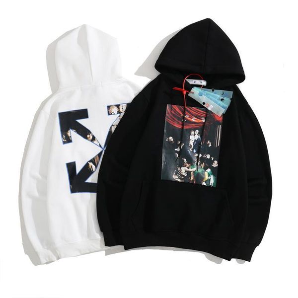 american autumn and winter tide br off religious oil painting printed hoodie sweater style male female lovers loose plush outer, Black
american autumn and winter tide br off religious oil painting printed hoodie sweater style male female lovers loose plush outer, Black