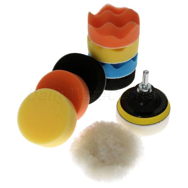 11pcs 3inch 80mm buffing sponge polishing pad hand tool kit for car polisher compound m10 m14
11pcs 3inch 80mm buffing sponge polishing pad hand tool kit for car polisher compound m10 m14