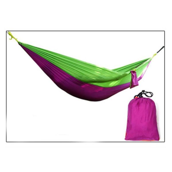 outdoor nylon parachute cloth hammock double portable 2 person leisure ultra light sleeping bags
outdoor nylon parachute cloth hammock double portable 2 person leisure ultra light sleeping bags