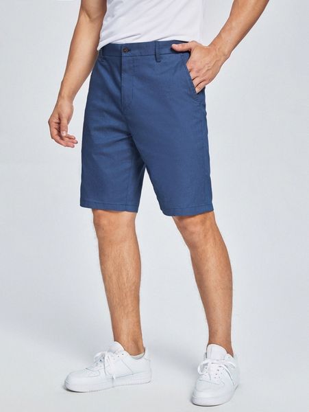 men slant pocket bermuda shorts 30rc#, Black 
men slant pocket bermuda shorts 30rc#, Black