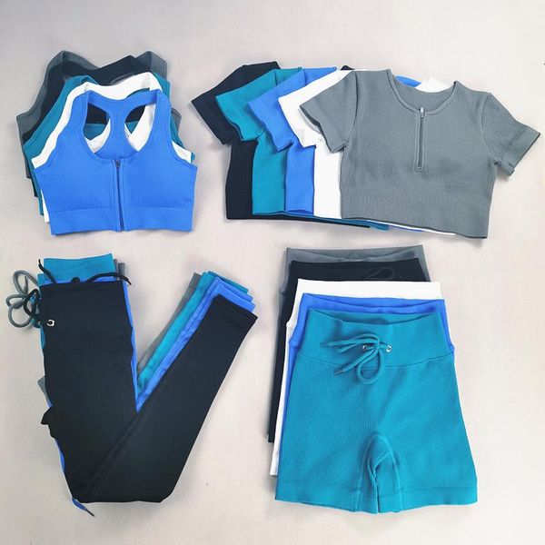 yoga outfit zipper workout set women feamle seamless 4 four piece crop bra drawstring shorts sportsuit suit gym wear clothes
yoga outfit zipper workout set women feamle seamless 4 four piece crop bra drawstring shorts sportsuit suit gym wear clothes