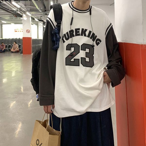 women's hoodies & sweatshirts men's and women's long sleeved t-shirts, two-piece fake loose hip-hop, multifunctional, korean, Black
women's hoodies & sweatshirts men's and women's long sleeved t-shirts, two-piece fake loose hip-hop, multifunctional, korean, Black