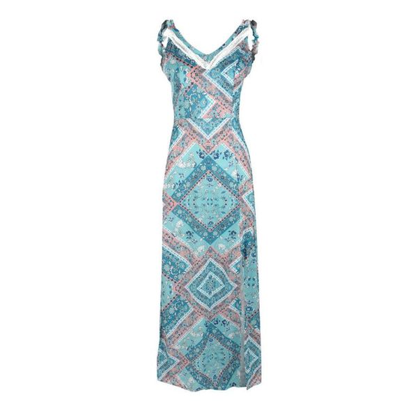 casual dresses printed women dress bandage strappy sleeveless charming fashion maxi long shirt v neck ladies polyester, Black;gray
casual dresses printed women dress bandage strappy sleeveless charming fashion maxi long shirt v neck ladies polyester, Black;gray