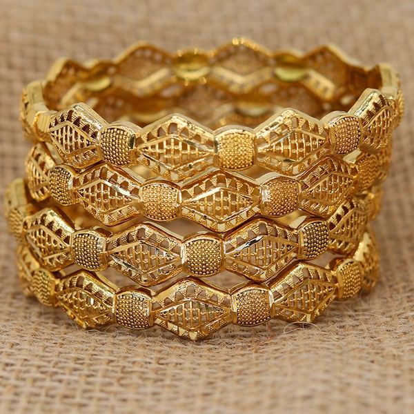bangle 4pcs/lot saudi arabia jewelry ethiopian bride wedding gift dubai african 24k gold color bangles for women girls bracelets, Black
bangle 4pcs/lot saudi arabia jewelry ethiopian bride wedding gift dubai african 24k gold color bangles for women girls bracelets, Black