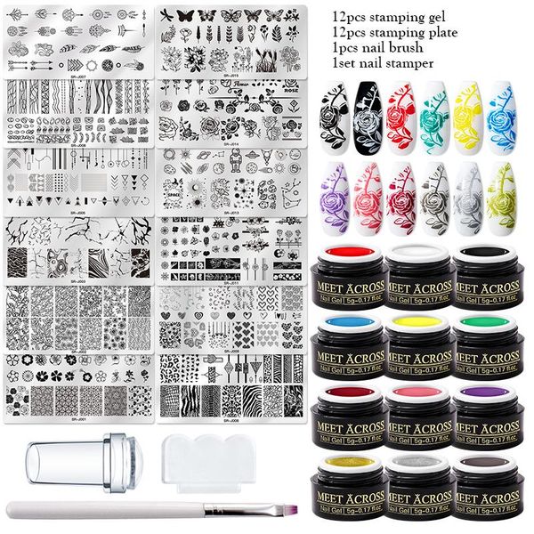 nail gel meet across colorful stamping polish set 5ml printing art templates plate for varnish, Red;pink
nail gel meet across colorful stamping polish set 5ml printing art templates plate for varnish, Red;pink
