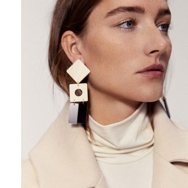 dangle & chandelier 2021 korea exaggerated black white acrylic earrings for women big geometric resin drop statement fashion jewelry, Silver
dangle & chandelier 2021 korea exaggerated black white acrylic earrings for women big geometric resin drop statement fashion jewelry, Silver