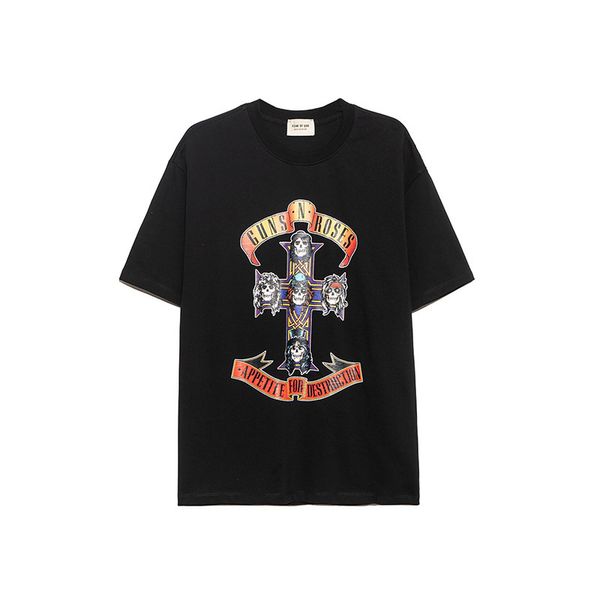 chaozhou american high street simple print t-shirt street hip hop loose cross skull print short sleeve tee men, White
chaozhou american high street simple print t-shirt street hip hop loose cross skull print short sleeve tee men, White