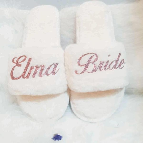party favor personalized bride slipper future mrs honeymoon your name bachelorette fluffy sleepover spa luxury wedding bridesmaid gift
party favor personalized bride slipper future mrs honeymoon your name bachelorette fluffy sleepover spa luxury wedding bridesmaid gift