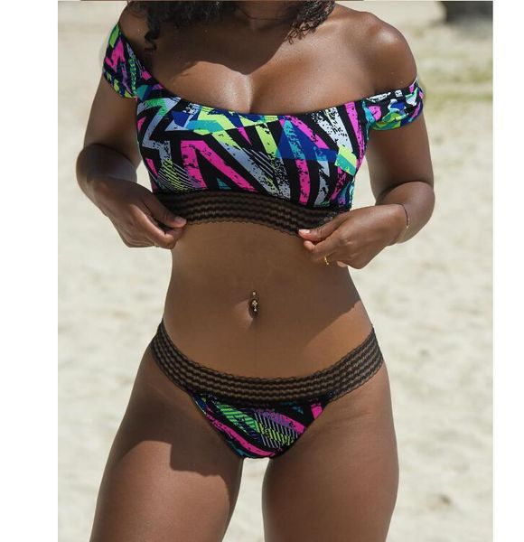 one-piece suits women print high waist swimwear bikini set push-up padded bra off shoulder swimsuit bathing suit beachwear
one-piece suits women print high waist swimwear bikini set push-up padded bra off shoulder swimsuit bathing suit beachwear