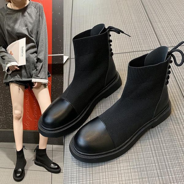 boots women 2021 spring and autumn web celebrity women's shoes korean edition breathable short ankle hose boo, Black
boots women 2021 spring and autumn web celebrity women's shoes korean edition breathable short ankle hose boo, Black