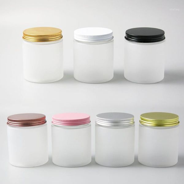storage bottles & jars 30 x 250ml big frosted pet jar with pink gold silver black white metal lids 250cc body cream skin care bottle contain 
storage bottles & jars 30 x 250ml big frosted pet jar with pink gold silver black white metal lids 250cc body cream skin care bottle contain