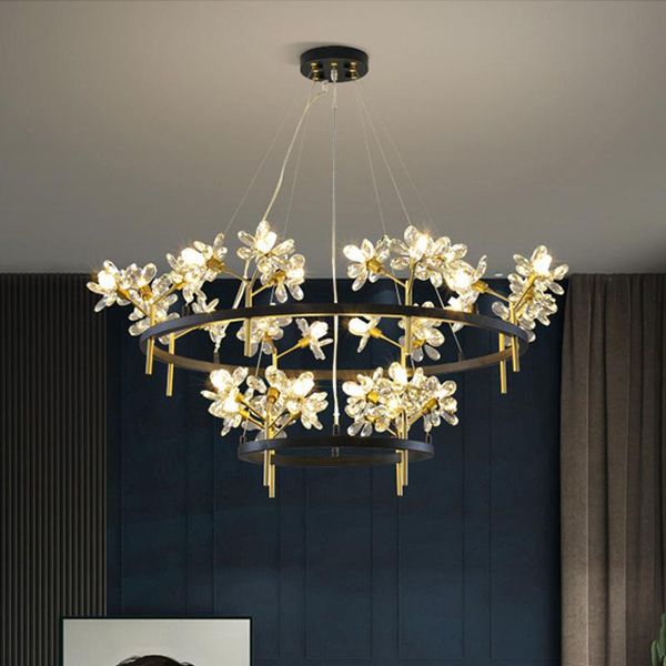 chandeliers modern crystal led chandelier lamp home living dining room bedroom lighting suspension lights indoor circle decoration luminaire
chandeliers modern crystal led chandelier lamp home living dining room bedroom lighting suspension lights indoor circle decoration luminaire