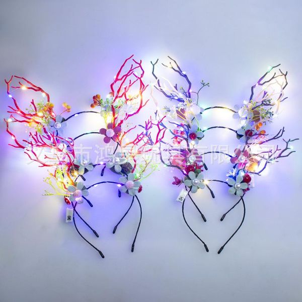 hair accessories christmas cute antler elk hairpin luminous elf headband deer band snowflake xmas gifts baby head accessory, Slivery;white
hair accessories christmas cute antler elk hairpin luminous elf headband deer band snowflake xmas gifts baby head accessory, Slivery;white