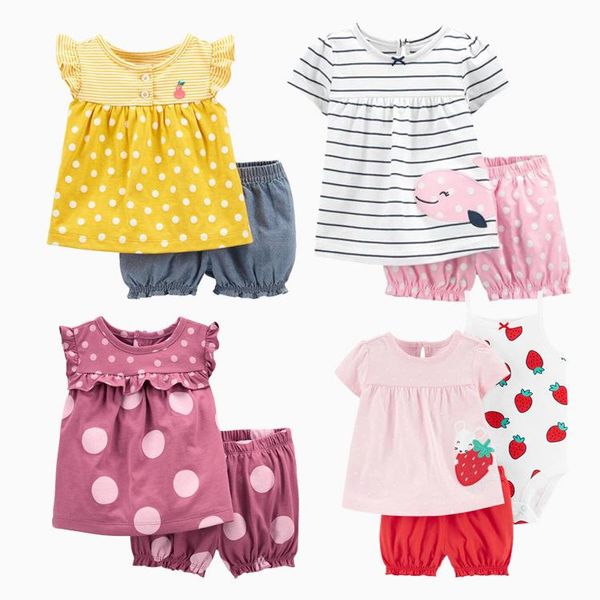 girls set cute kids baby girl short sleeve t-shirt shorts summer sleeveless bandage 2 pieces fashion clothing sets, White
girls set cute kids baby girl short sleeve t-shirt shorts summer sleeveless bandage 2 pieces fashion clothing sets, White