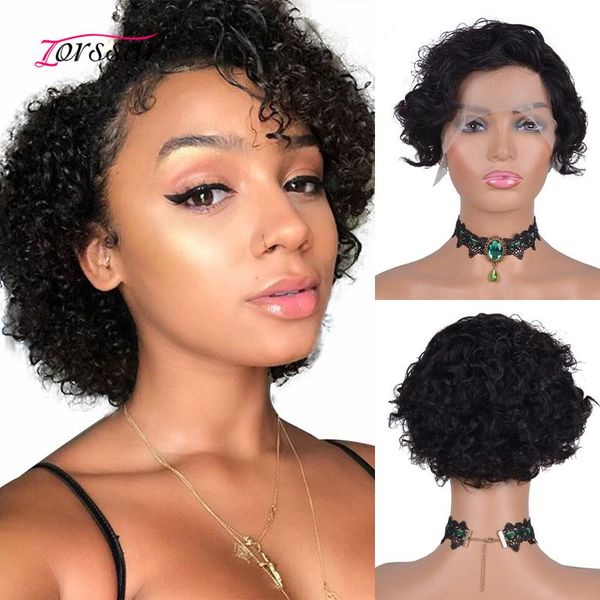 lace wigs 150% density curly short bob wig t-part brazilian remy human hair for black women with baby, Black;brown
lace wigs 150% density curly short bob wig t-part brazilian remy human hair for black women with baby, Black;brown