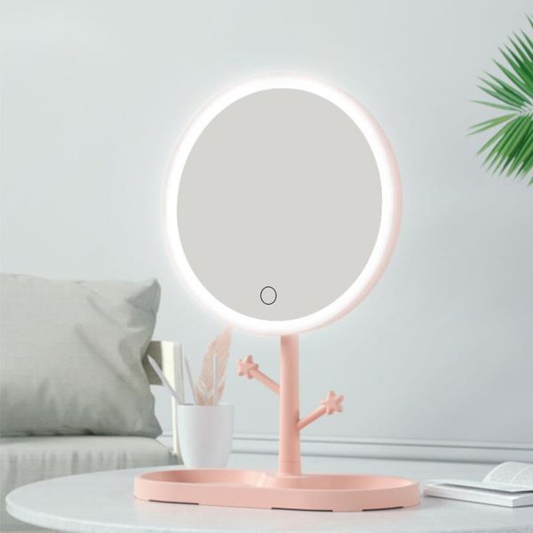 compact mirrors beauty led makeup mirror with light lady storage lamp deskrotating vanity round shape bedroom cosmetic
compact mirrors beauty led makeup mirror with light lady storage lamp deskrotating vanity round shape bedroom cosmetic