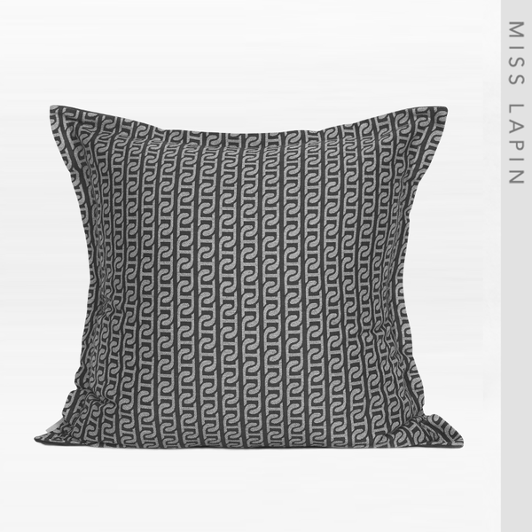 pillow case miss lapin organized chain pattern interior design decorative cushion cover 60x60cm
pillow case miss lapin organized chain pattern interior design decorative cushion cover 60x60cm