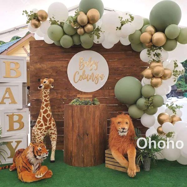 party decoration boy jungle birthday green white balloons garland arch kit kids baby shower baptism wedding balloon
party decoration boy jungle birthday green white balloons garland arch kit kids baby shower baptism wedding balloon