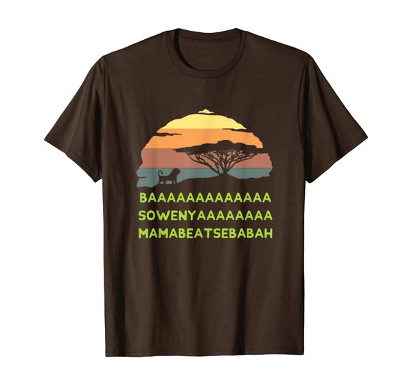 BAAA SOWENYA MAMABEATSEBABAH Song African King Lion Shirt T-Shirt, Mainly pictures
BAAA SOWENYA MAMABEATSEBABAH Song African King Lion Shirt T-Shirt, Mainly pictures