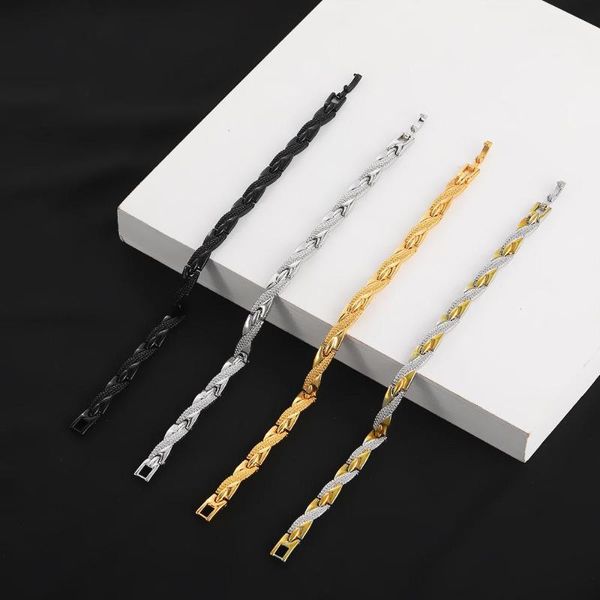 link, chain twisted dragon pattern healthy care magnetic magnet bracelet for women power therapy magnets bracelets bangles men, Black
link, chain twisted dragon pattern healthy care magnetic magnet bracelet for women power therapy magnets bracelets bangles men, Black