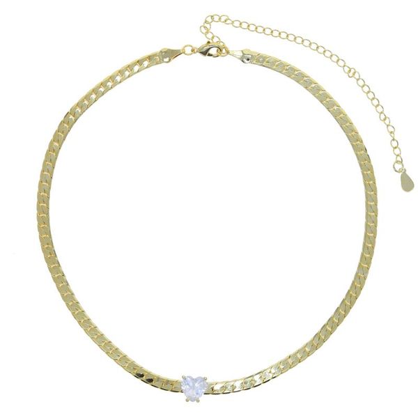 chokers single stone 5a heart shaped cz cubic zirconia 4mm herringbone chain choker necklace gold color, Golden;silver
chokers single stone 5a heart shaped cz cubic zirconia 4mm herringbone chain choker necklace gold color, Golden;silver
